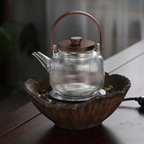 Old Rock Mud Handmade Vintage-Zen Electric Silent Stove