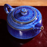 Starry Sky Jun Porcelain Set - Kettle + 2 Cups Gift Box - Fine Porcelain Hand Art Work