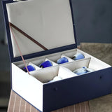 Snow Aurora Porcelain Set - Kiln-Transmutation (Yao Bian)