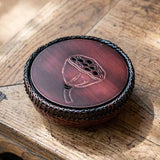 Gong Fu Cha Handmade Woven Bamboo Zen Tea Mini Tray - Tea Ceremony Teapot Holder