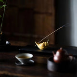 Buddha's Hand Incense Holder - Handmade Porcelain Incense Burner