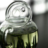Glass Bright Pearl Teapot - Removable Filter Heat Proof Glass Pot
