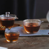 Tea Glass Travel Kit - Hammer Patter Glass