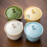 Travel Tea Portable Set - Porcelain Tea Set in 4 colours