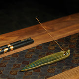 Good Fortune Tea and Incense Especial Bamboo Box - Chinese Year of the Wood Dragon - Yunnan Ancient Tea Trees