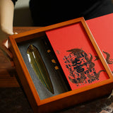 Good Fortune Tea and Incense Especial Bamboo Box - Chinese Year of the Wood Dragon - Yunnan Ancient Tea Trees