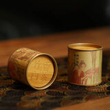 Good Fortune Tea and Incense Especial Bamboo Box - Chinese Year of the Wood Dragon - Yunnan Ancient Tea Trees
