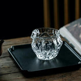 Walnut Gongdao or Justice Tea Cup - Classic Handmade Glass Fairness Tea Pitcher