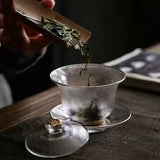 Yun Gongfu Gaiwan - Handmade Glass Gongfu Gaiwan