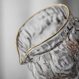 Walnut Gongdao or Justice Tea Cup - Classic Handmade Glass Fairness Tea Pitcher