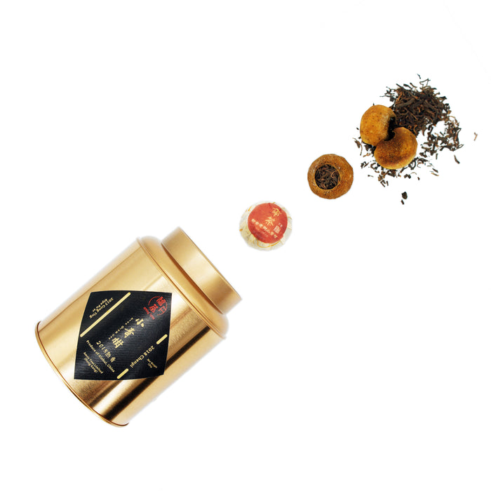 Xiao Qing Gan【2015 Imperial Ripe Pu'er & 2018 Mandarin Chenpi】