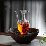 Handmade Song Dynasty Style Heat-Resistant Glass Teapot/Kettle