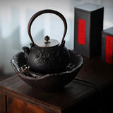 Old Rock Mud Handmade Vintage-Zen Electric Silent Stove