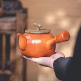 Vintage-Zen Electric Stove - Handmade Coarse Pottery Heater