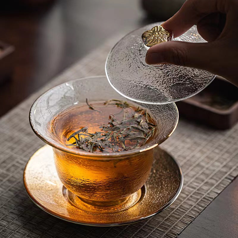 Yun Gongfu Gaiwan - Handmade Glass Gongfu Gaiwan