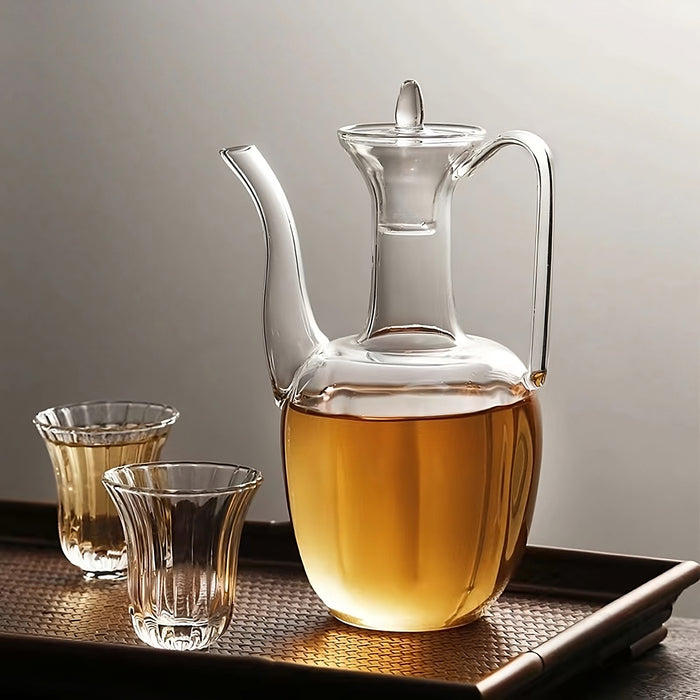 Handmade Song Dynasty Style Heat-Resistant Glass Teapot/Kettle